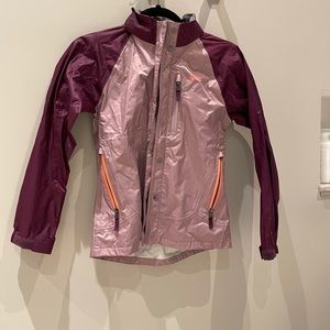 Rei Purple girls rain jacket